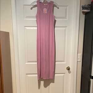 Marine Layer Pink Lavender Maxi Dress